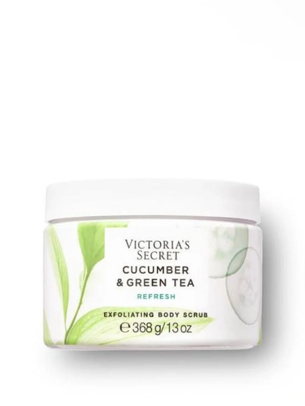 Victoria's Secret Cucumber & Green Tea Cream Body Wash and Body Scrub